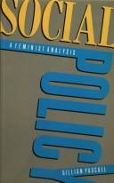 Cover of Social policy