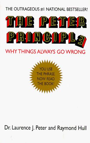 Cover of The Peter principle