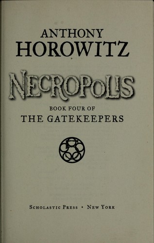Cover of Necropolis (The Power of Five / The Gatekeepers #4)