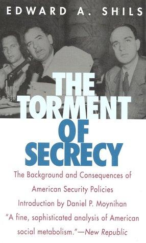 Cover of The torment of secrecy