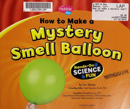 Cover of How to make a mystery smell balloon