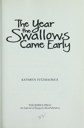 Cover of The year the swallows came early