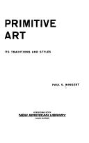 Cover of Primitive art