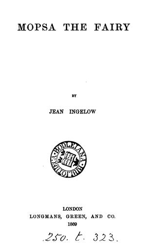 Cover of Mopsa the fairy
