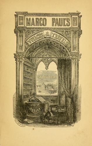 Cover of Marco Paul's voyages & travels : New York