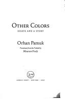 Cover of Öteki renkler