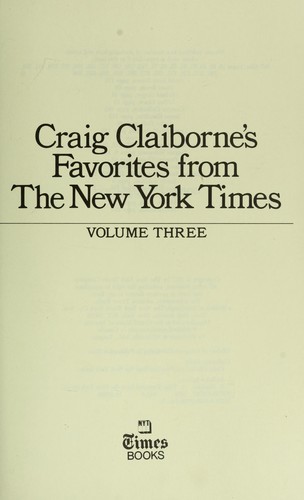 Cover of Craig Claiborne's Favorites From The New York Times