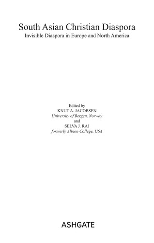 Cover of South Asian Christian diaspora