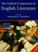 Cover of The Oxford Companion to English Literature