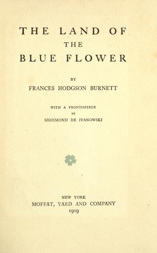 Cover of The Land of the Blue Flower