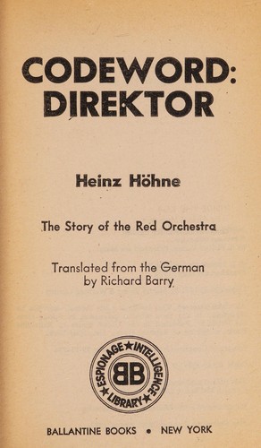 Cover of Kennwort - Direktor