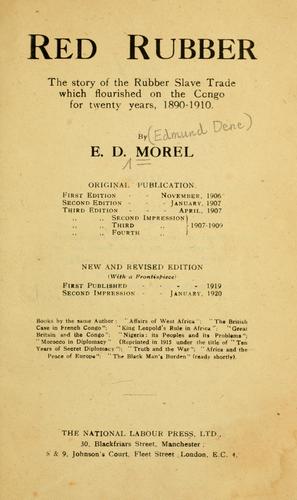 Cover of Red rubber