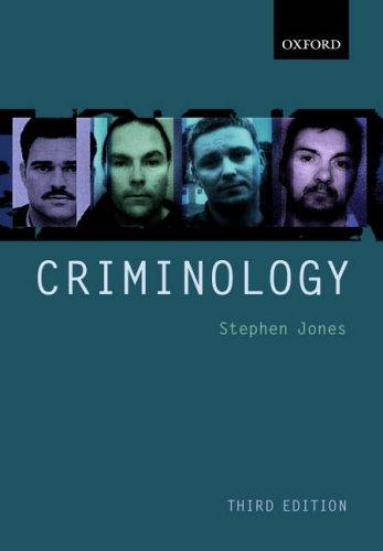 Cover of Criminology