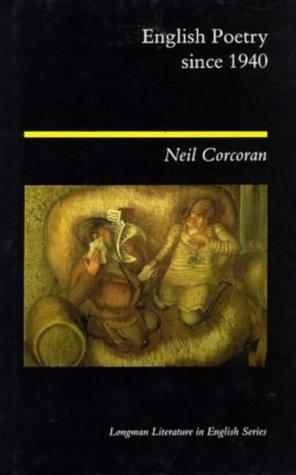 Cover of English poetry since 1940