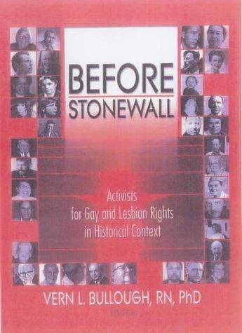 Cover of Before Stonewall