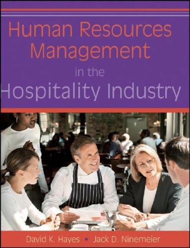 Cover of Human resources management in the hospitality industry