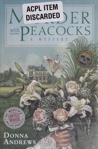 Cover of Murder With Peacocks