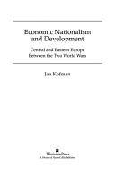 Cover of Economic nationalism and development