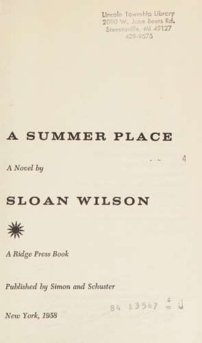 Cover of A Summer Place