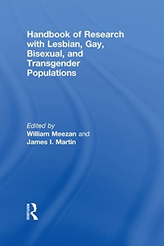 Cover of Handbook of research with lesbian, gay, bisexual, and transgender populations