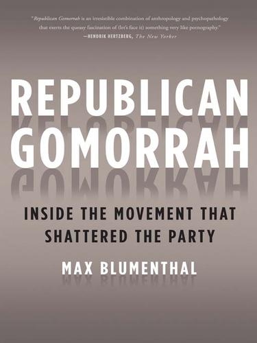 Cover of Republican Gomorrah