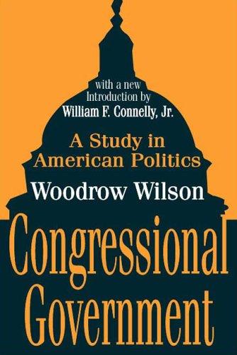 Cover of Congressional government