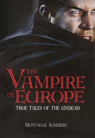 Cover of The Vampire in Europe