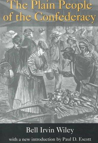 Cover of The plain people of the Confederacy