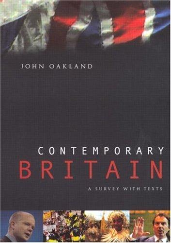 Cover of Contemporary Britain