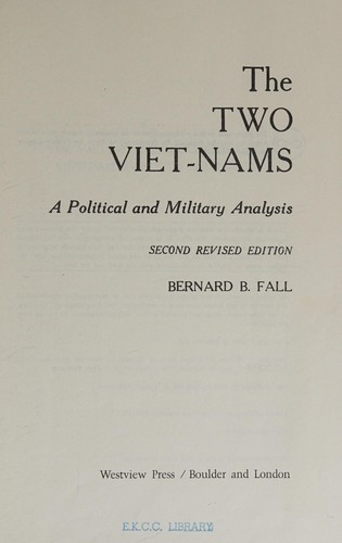 Cover of The Two Vietnams