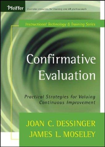 Cover of Confirmative evaluation