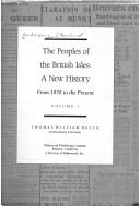 Cover of The peoples of the British Isles