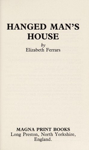 Cover of Hanged man's house