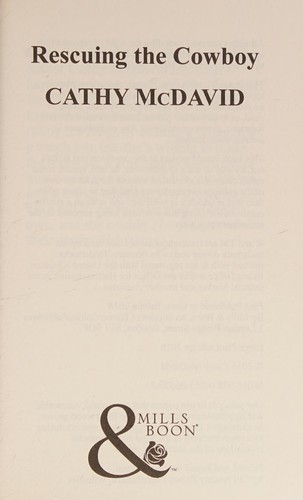 Cover of Rescuing the Cowboy