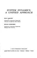 Cover of System dynamics