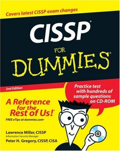 Cover of CISSP for dummies