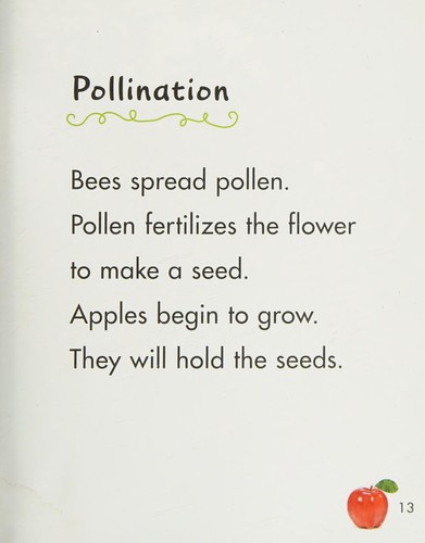 Cover of Apples grow on a tree