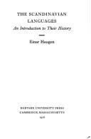 Cover of The Scandinavian languages