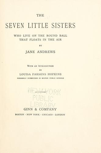Cover of The seven little sisters who live on the round ball that floats in the air