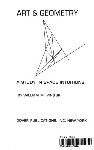 Cover of Art & geometry