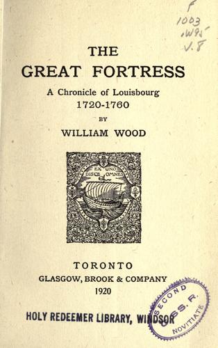 Cover of The great fortress