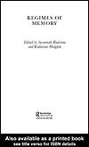 Cover of Regimes of Memory