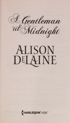 Cover of A Gentleman 'til Midnight