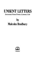 Cover of Unsent letters