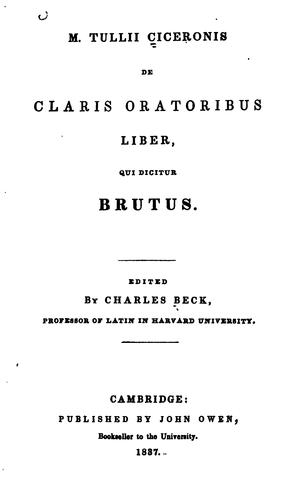 Cover of Brutus