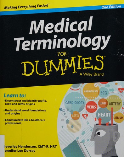 Cover of Medical terminology for dummies