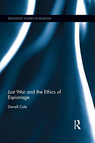 Cover of Just War and the Ethics of Espionage
