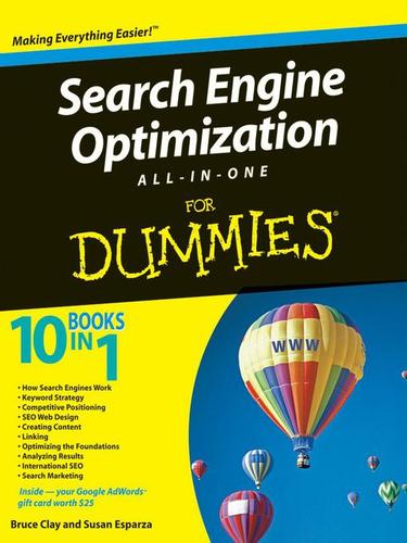 Cover of Search Engine Optimization All-in-One For Dummies