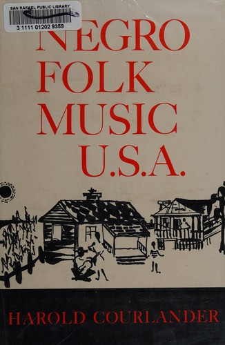 Cover of Negro folk music, U.S.A