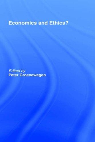 Cover of Economics and ethics?
